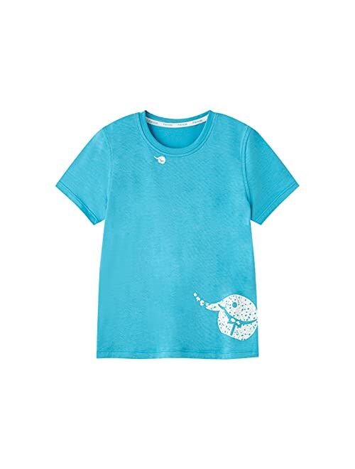 hinos Christmas Dry-Fit Moisture Wicking Active Athletic Performance Short-Sleeve T-Shirt Boys & Girls 2-12 Years, Blue/White