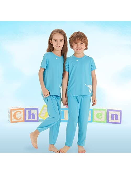 hinos Christmas Dry-Fit Moisture Wicking Active Athletic Performance Short-Sleeve T-Shirt Boys & Girls 2-12 Years, Blue/White