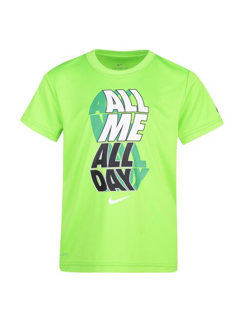 Boys 4-7 Nike "All Me All Day" Graphic Moisture Wicking Tee