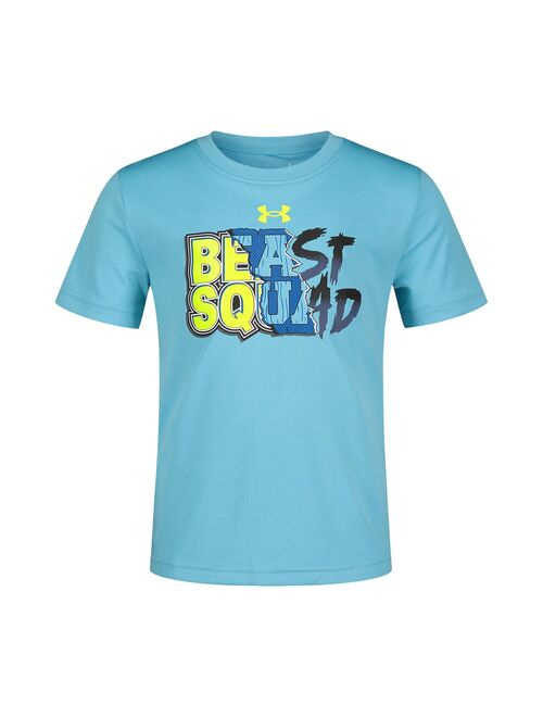 Boys 4-7 Under Armour Beast Squad Graphic Moisture Wicking Tee