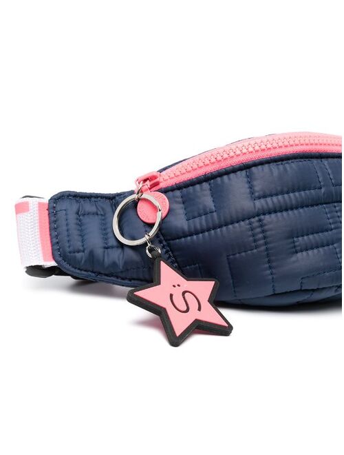 Stella McCartney Kids logo-quilted belt bag