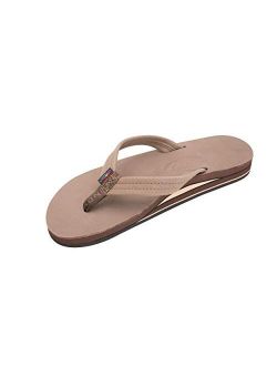 Rainbow Sandals Women's Double Layer Leather w/ 3/4" Strap