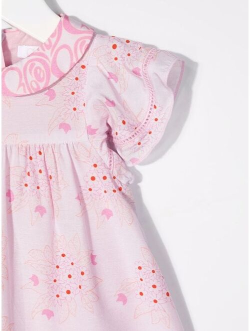 Chloé Kids floral print dress