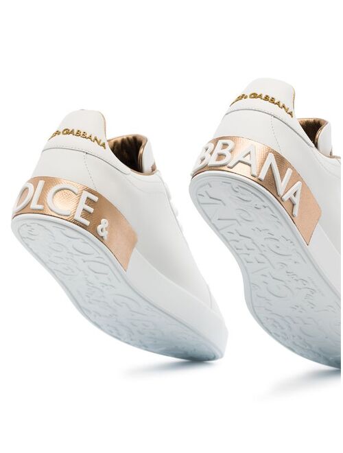Dolce & Gabbana Portofino logo-patch sneakers