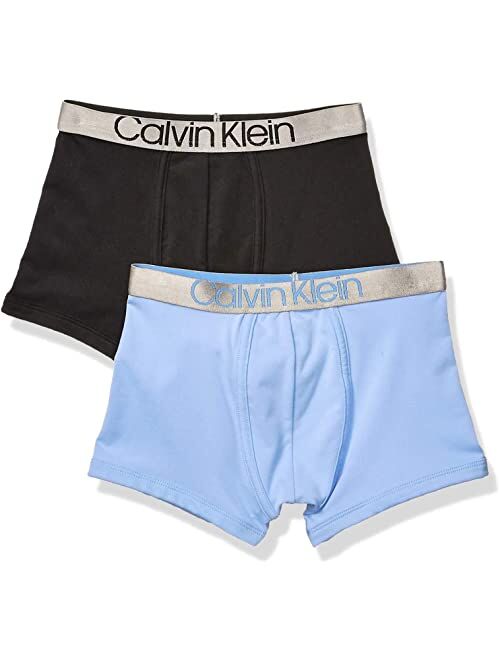 Calvin Klein Boys' Steel Micro Boxer Brief Underwear, Multipack