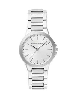 Women's Quartz Watch with Stainless Steel Strap, Silver, 18 (Model: 2200303)