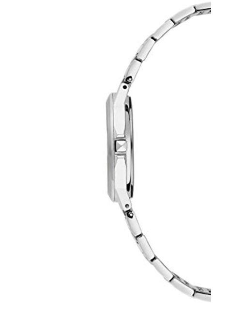 Rebecca Minkoff Women's Quartz Watch with Stainless Steel Strap, Silver, 18 (Model: 2200303)