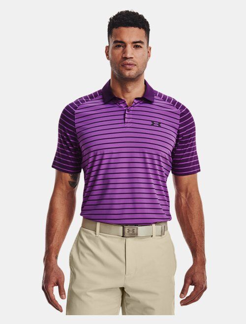 Buy Under Armour Men's UA Iso-Chill Mix Stripe Polo T-shirt online ...