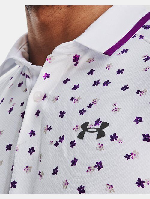 Under Armour Men's UA Iso-Chill Floral Polo T-Shirt