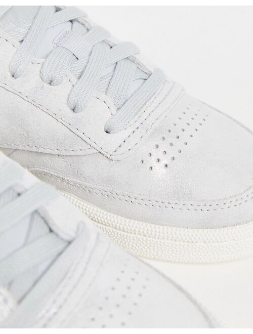 Reebok Club C 85 sneakers in washed gray