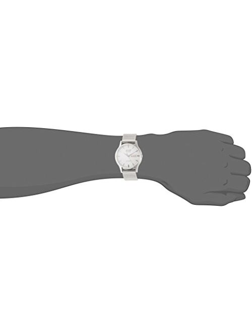 Tissot unisex-adult Viso Date Stainless Steel Dress Watch Grey T0194301103100