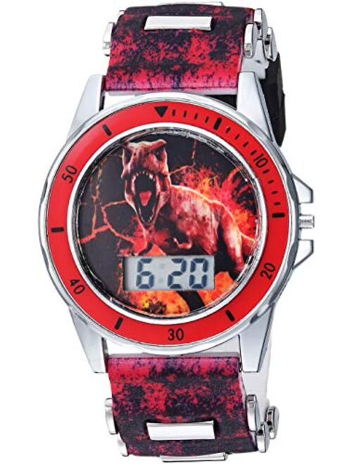 Accutime Quartz Watch with Plastic Strap, Black, 20.7 (Model: JRW4026)
