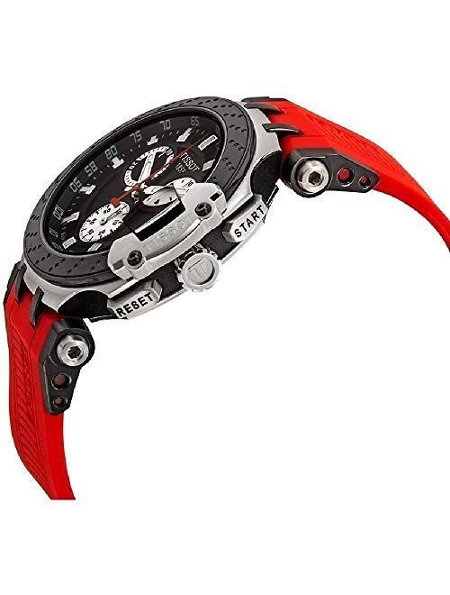Tissot Men's T-Race Chrono Quartz Stainless Steel Casual Watch Red T1154172705100