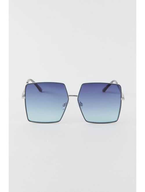 Urban Outfitters Evelyn Metal Square Sunglasses