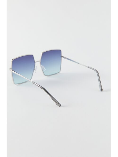 Urban Outfitters Evelyn Metal Square Sunglasses