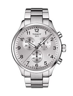 mens Tissot Chrono XL Stainless Steel Casual Watch Grey T1166171103700