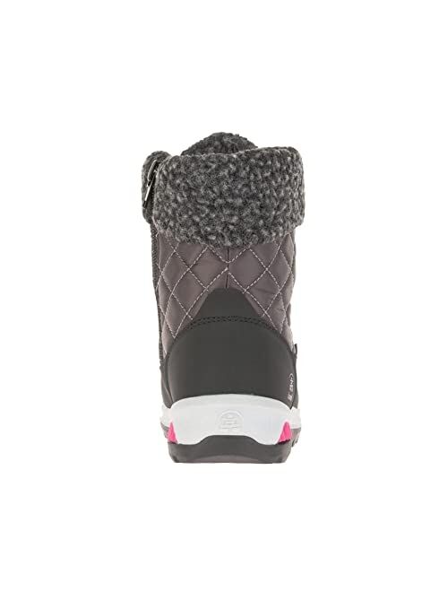 Kamik Kids Gemini Winter Boots,Charcoal/Fuchsia,