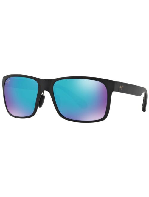 Maui Jim Red Sands Polarized Sunglasses , 432 Blue Hawaii Collection