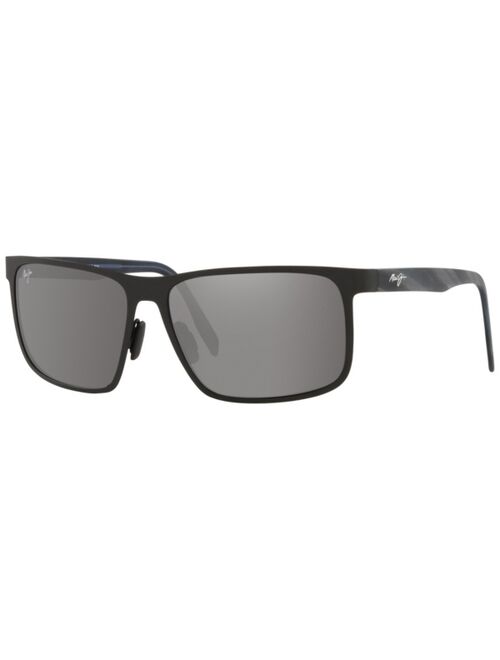 Maui Jim Men's Polarized Sunglasses, MJ000671 61 Wana