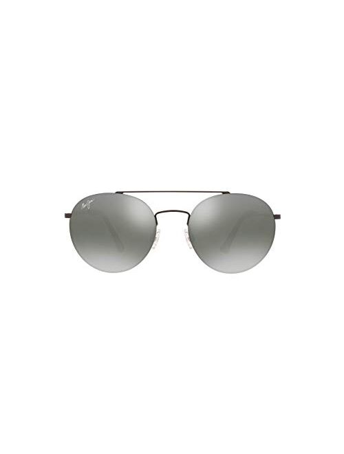 Maui Jim Sunglasses Black Frame, Grey-Black Lenses, 53MM
