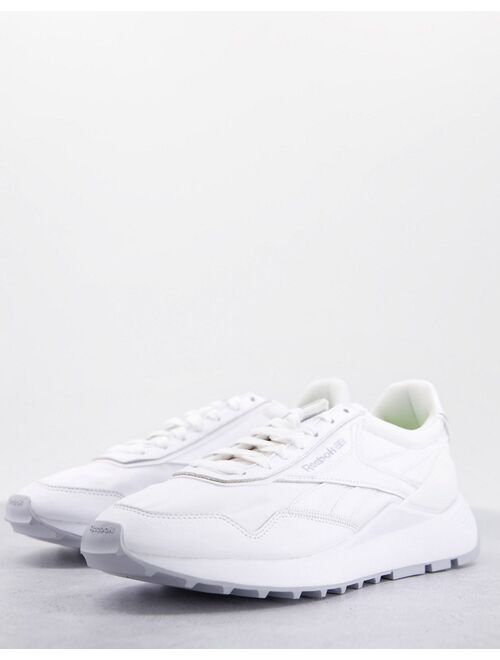Reebok Classic Legacy AZ sneakers in triple white