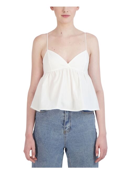 BCBGeneration Babydoll Spaghetti Strap Cami Tops