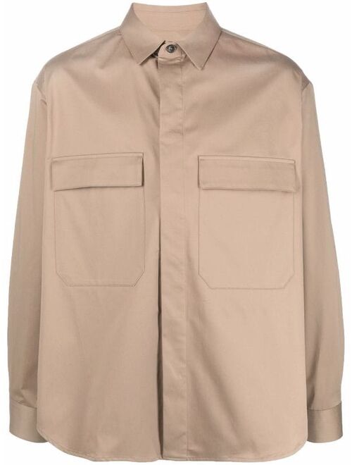Giorgio Armani long-sleeve cotton shirt