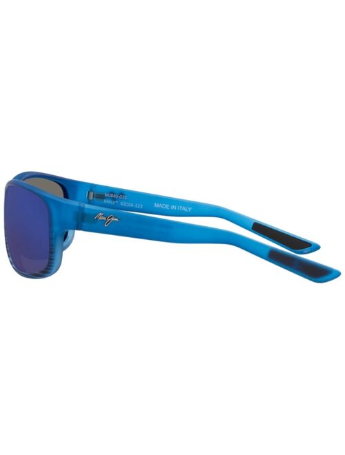 Maui Jim Unisex Polarized Sunglasses, Kaiwi Channel 62