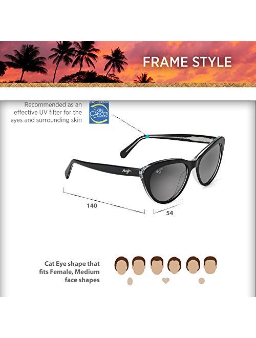 Maui Jim Women's Kalani Cat-Eye Sunglasses