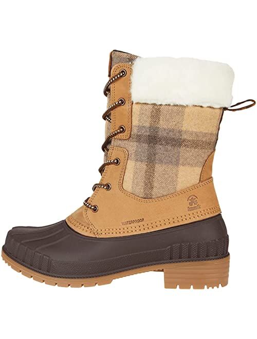 Kamik Sienna Cuff Leather High Top Waterproof Snow Boot