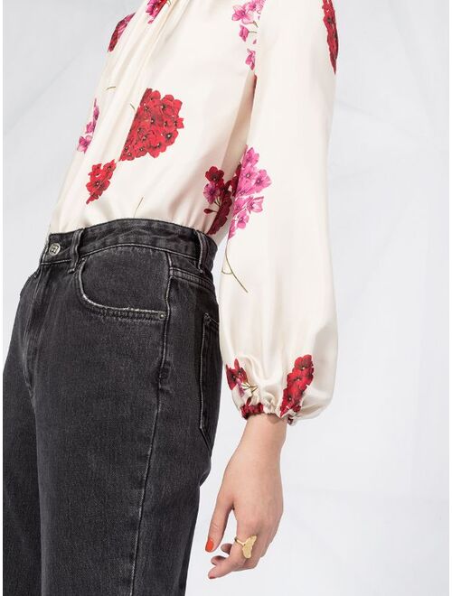 La DoubleJ Charming floral-print blouse