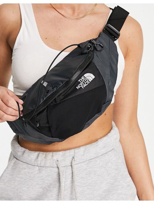 The North Face Lumbnical small fanny pack in charcoal