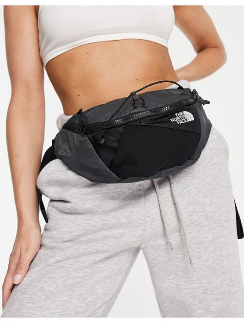The North Face Lumbnical small fanny pack in charcoal