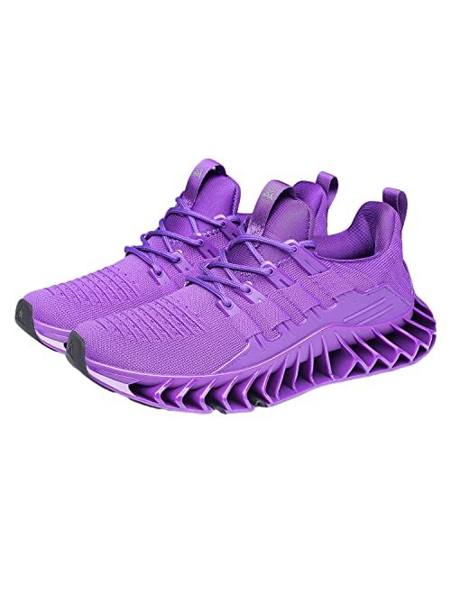 SUOKENI Women's Fashion Sneaker Breathable Running Shoes Lightweight Walking Shoes