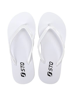 Flip Flops Womens Lightweight Summer Beach Sandals Soft Shower Shoes
