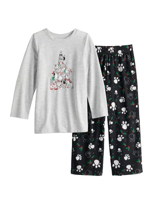 Boys 4-20 Jammies For Your Families® Pet Christmas Pajama Set