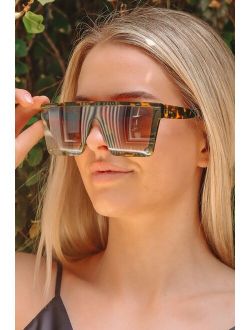 Ready to Go Brown Tortoise Square Sunglasses
