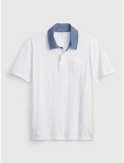 Kids Cotton Short Sleeve Polo Shirt