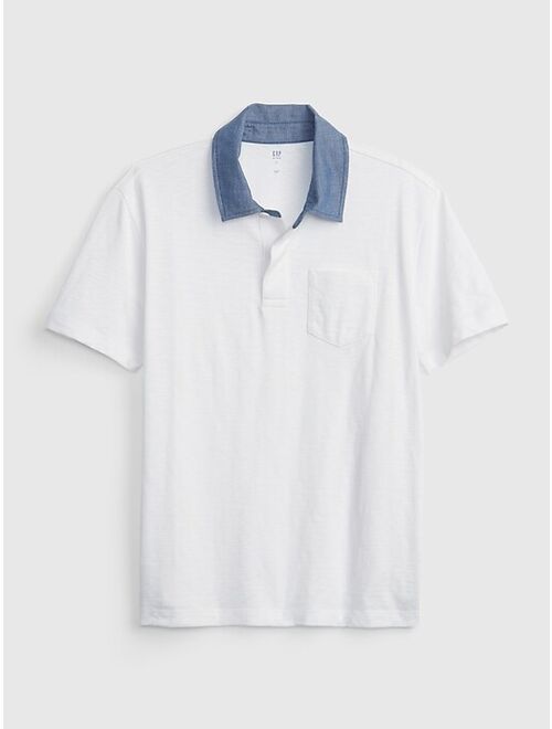 Gap Kids Cotton Short Sleeve Polo Shirt