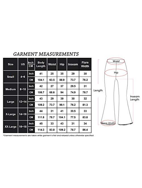 Anna Kaci Anna-Kaci Women's Elastic Waist Destroyed Flare Long Bell Bottom Denim Jeans