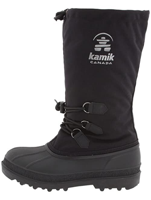 Kamik Canuck Men Nylon Slip-On Waterproof Snow Boot