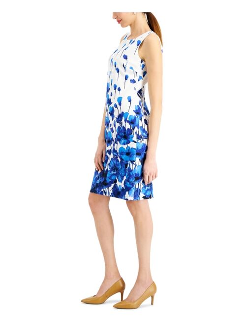 Kasper Floral-Print Regular & Petite Size Sheath Dress