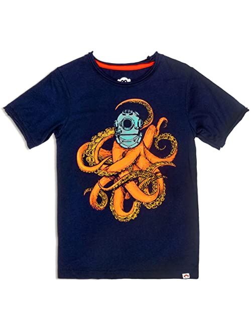 Appaman Kids Sea Monster Short Sleeve Tee (Toddler/Little Kids/Big Kids)