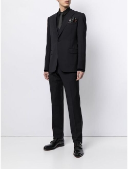 woollen single-breasted suit