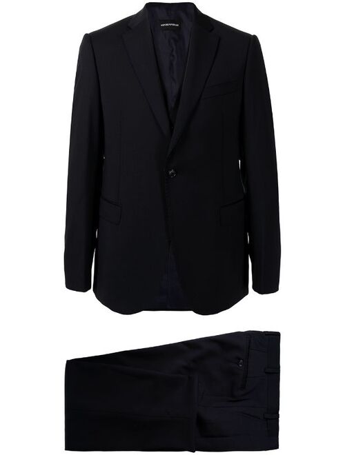 Emporio Armani woollen single-breasted suit