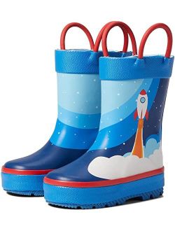 Kids Rocketship Unisex Waterproof Rain Boot