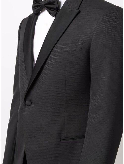 Emporio Armani fitted single-breasted suit