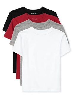 Boys' Short Sleeve Basic Layering T-Shirt