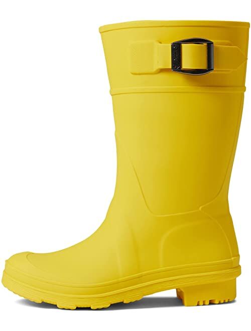 Kamik Kids Raindrops Girl Slip On Lightweight Adjustable Rain Boot
