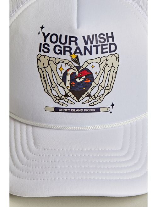 Coney Island Picnic Your Wish Is Granted Trucker Hat
